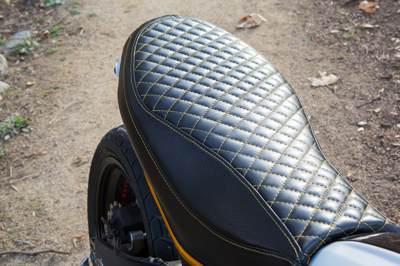 Illustration for article titled This Rad Ducati Scrambler Custom Is What You Get When You Mix Work And Love